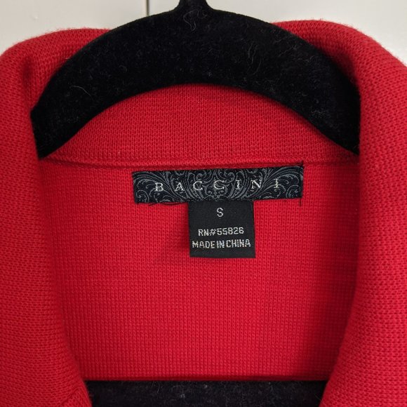 Red double breasted jacket - Picture 5 of 6